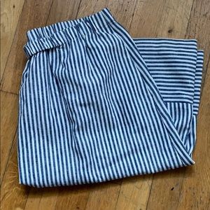 J. crew striped skirt NWT